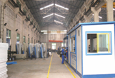 生產區(qū)間一角